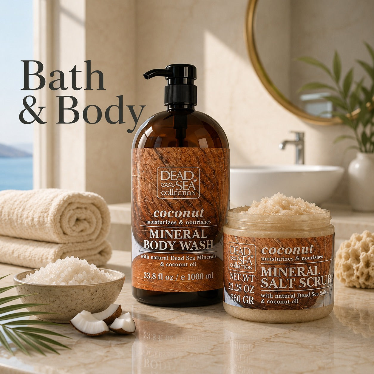 Bring the pampering of the Dead Sea into the comfort of your own